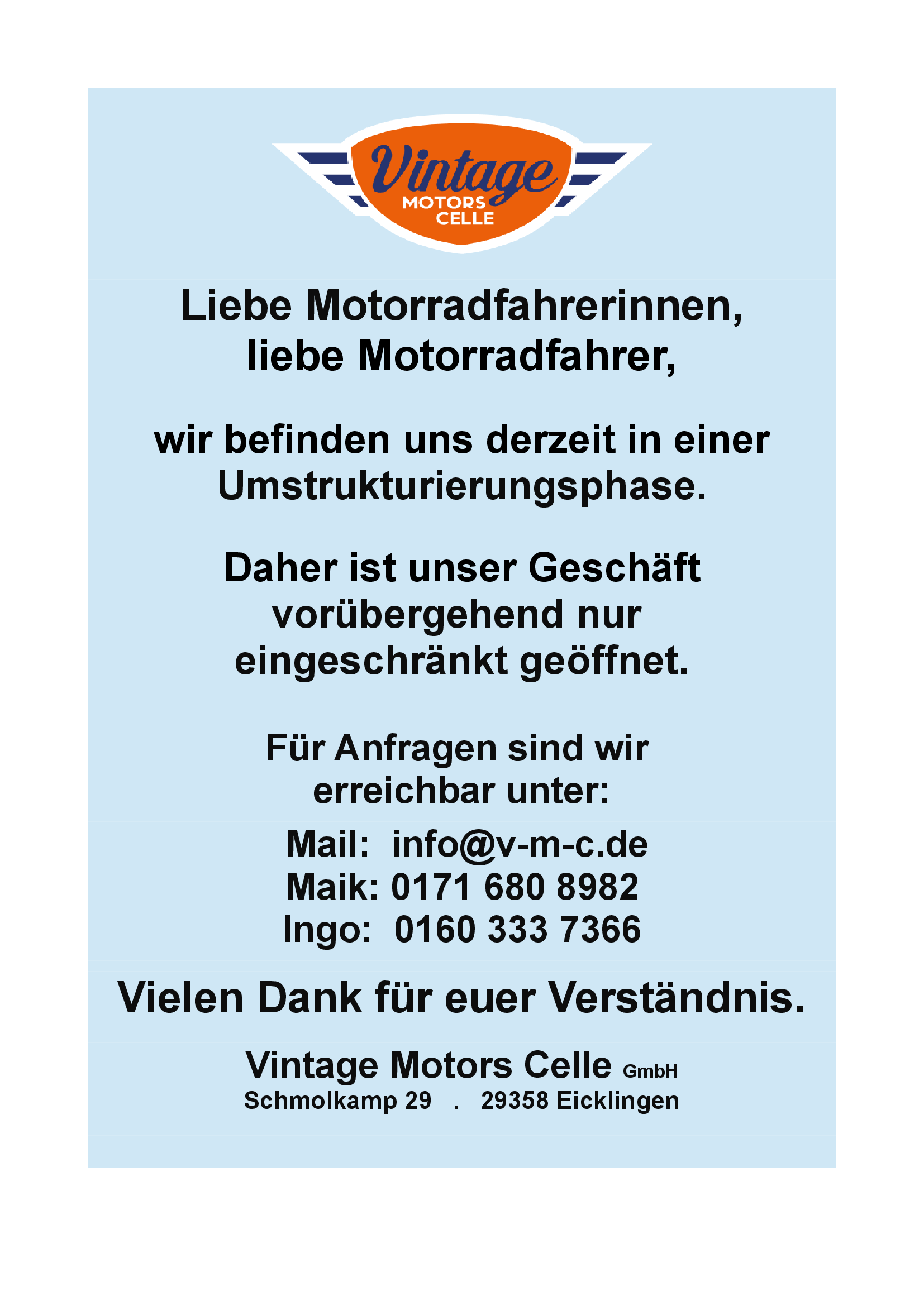 Umstrukturierung 1.2